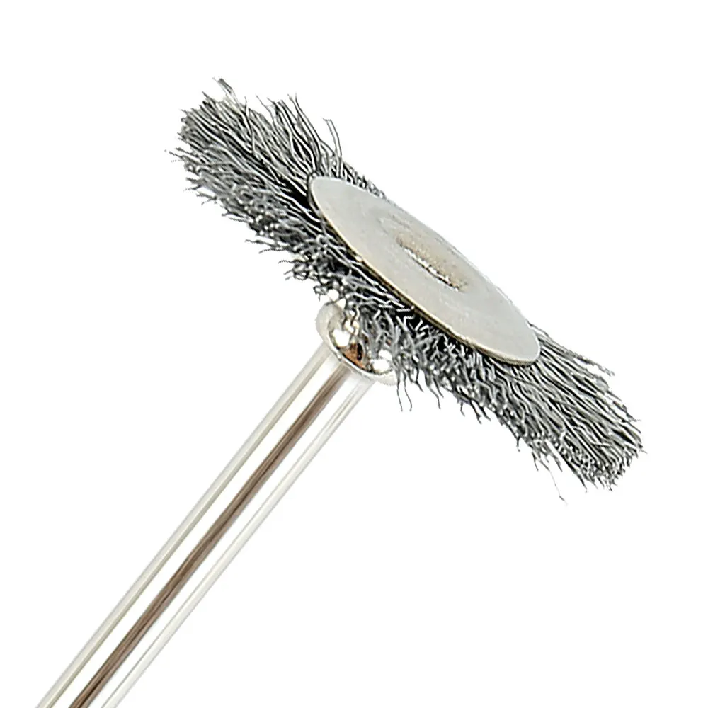 

60pcs Steel Cleaning Wire Brushes wheel Brushes Die Brush Polishing Attachment Kit for Die Grinder Rotary Tools