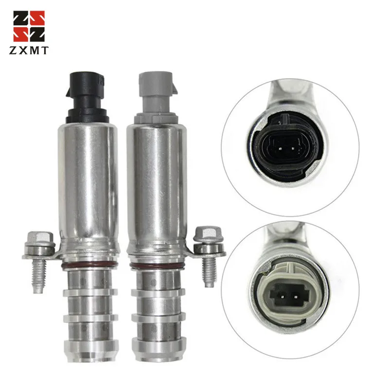 

ZXMT 2x Intake & Exhaust Camshaft Position Actuator Solenoid Valve Fit For Buick Chevy 12655420 12655421