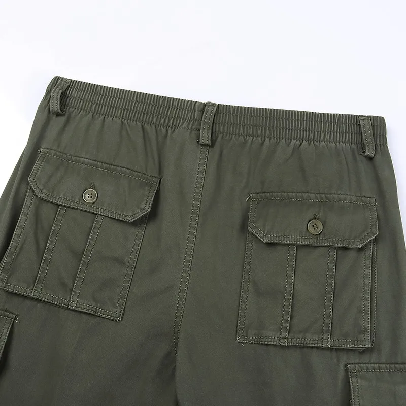 Мужские военные брюки-карго, стильные тактические брюки с боевым поездом, мужские мешковатые большие рабочие брюки, уличные повседневные штаны высокого качества