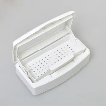 

New Nail Sterilizer Tray Disinfection Pedicure Manicure Sterilizing Box Nail Art Sterilizer Tray Box Sterilizing SalonTools