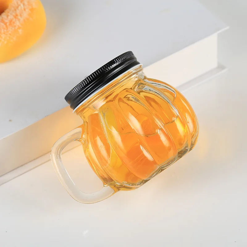 Pumpkin shape juice cup