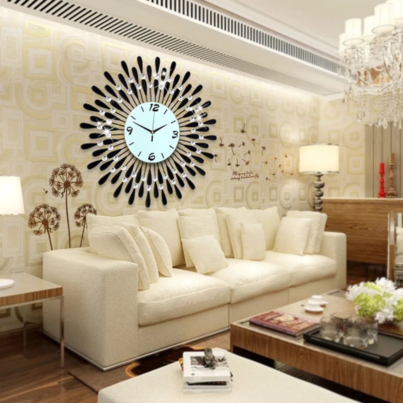Living Room Wall Clocks popular rhinestone wall clock-buy cheap rhinestone wall clock lots Living Room Wall Clocks popular rhinestone wall clock-buy cheap rhinestone wall clock lots