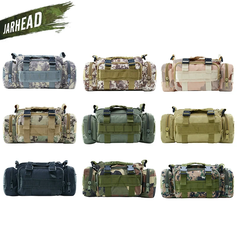  3L Tactical Bag Sport Bags 600D Waterproof Oxford Military Waist Pack Molle Outdoor Pouch Bag Durab