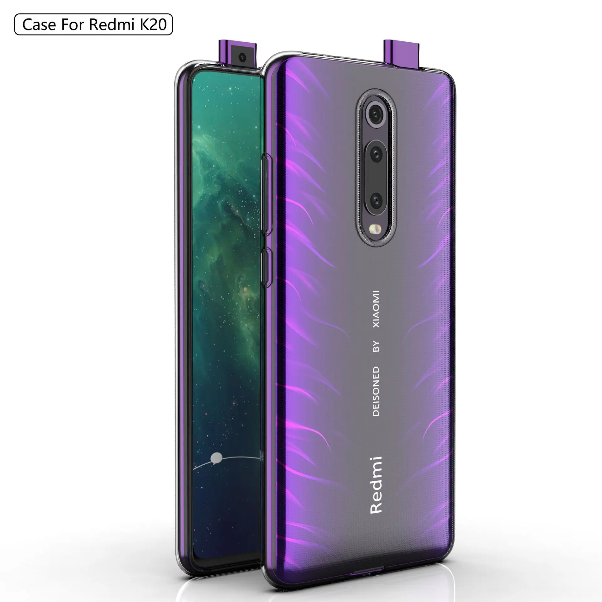 Ультратонкий Прозрачный мягкий ТПУ чехол для xiaomi Red mi K20 Pro, тонкая защитная задняя крышка для xiaomi mi 9t pro mi 9 t, чехол для телефона