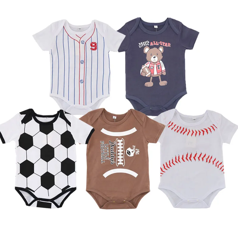 Newborn Sports Clothes Body Menino Baby Newborn Outfits Baby Boy
