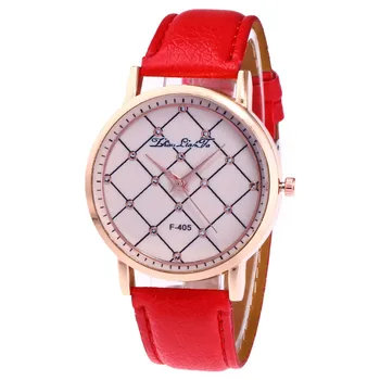 

Women's Fashion Casual Leather Strap Analog Quartz Round Watch 09.27