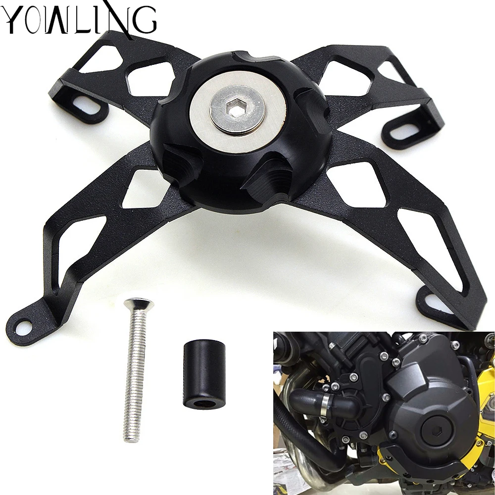 MT 09 FZ 09 Coperchio statore motore moto Protezione della protezione del motore Side Shield for 2014 2015 2016 Yamaha MT09//FZ09//Tracer 900 Blu