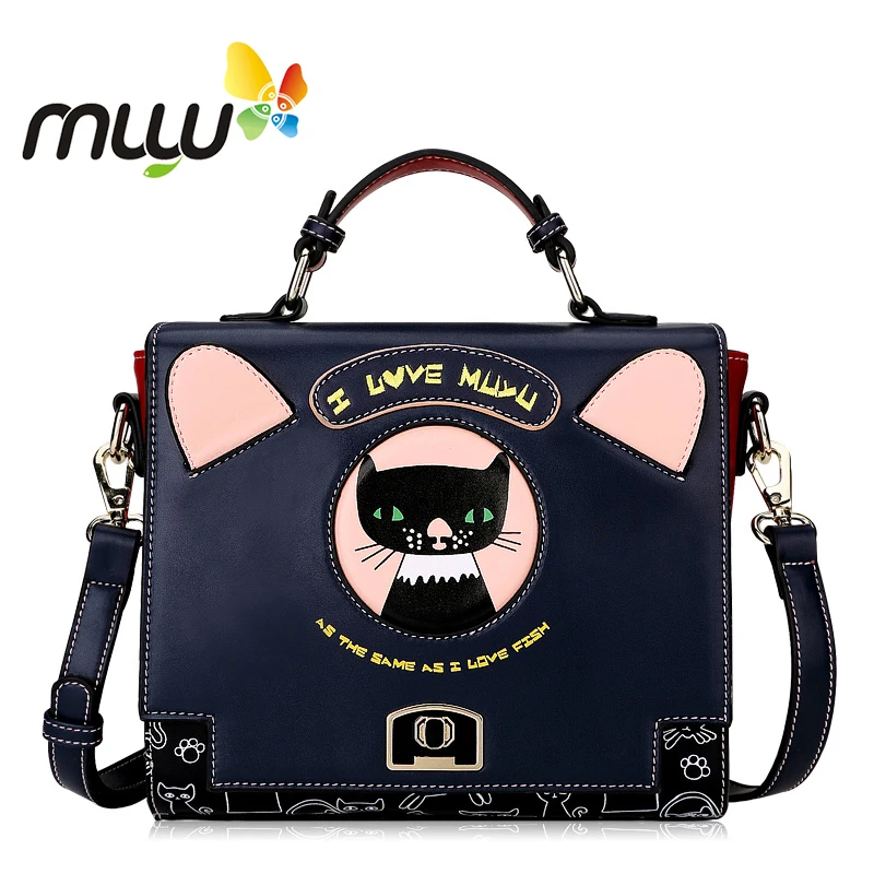 

Muyu Japan Style Cartoon Zipper Closure Adjustable Strap Women Single Shoulder Bag Hard PU Crossbody Bag Fashion Handbag 3044010