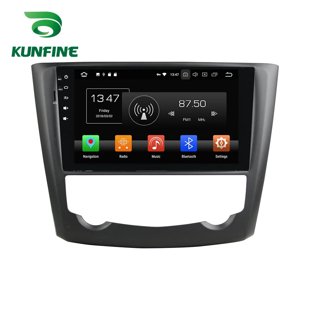 Sale Octa Core 4GB RAM Android 8.0 Car DVD GPS Navigation Multimedia Player Car Stereo Deckless For Renault adjar 2016 Radio WIFI 0