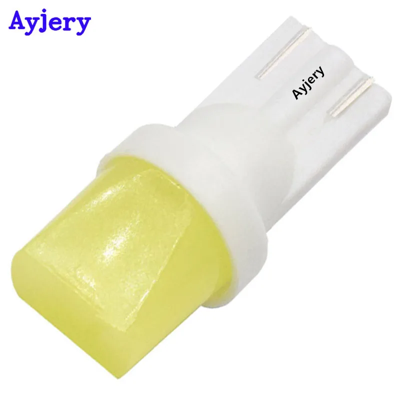 

AYJERY 20 pcs T10 Led Bulb T10 3d Cob W5W Led Car Led Light T10 Cob W5w Turn Light Reverse License Plate Lamp DC 12V Tail Light