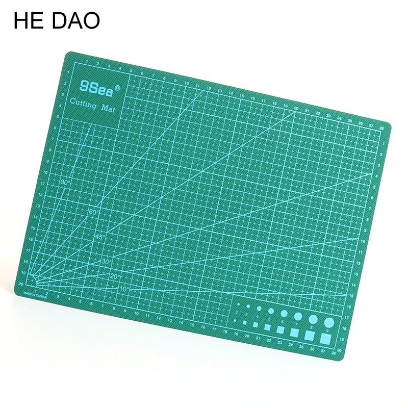 

1 PC Pvc Rectangle Self Healing Cutting Mat Tool A4 Craft Dark Green 30cm * 22cm