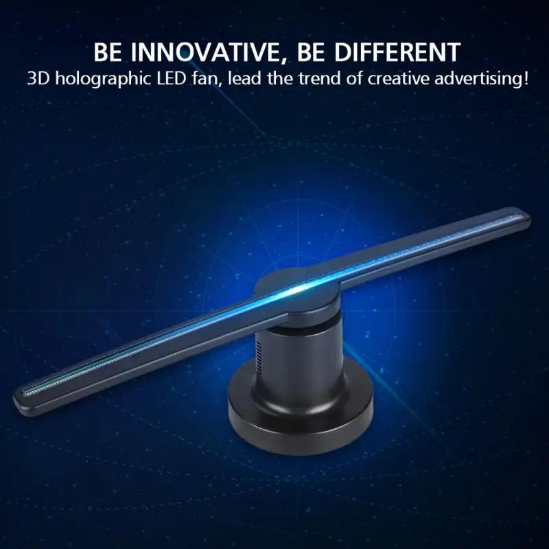 US 3D Hologram Projector with 8G TF Card Supports Windows XP Windows 7//Windows 8//Windows 10 fo sa 3D Holographic Projector LED WiFi 3D Visual Effect 384pcs Rotational Imaging