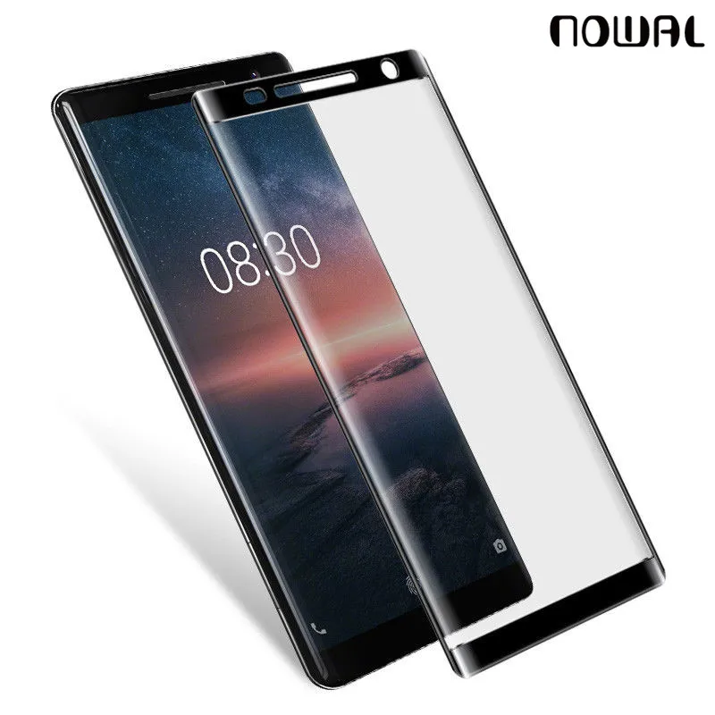 9H Tempered Glass Screen Protect Flim Case For Nokia 3 5 6 8 2017 Hardness Full Cover Front Cases Sirocco 7 7.1 2018 |
