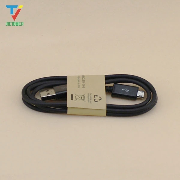 100 шт./лот 1 м 3 фута хорошее качество бумажная упаковка микро USB кабель для