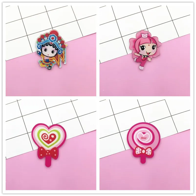 

1 PCS Cartoon Anime Character Nurse Angel Acrylic Badges For Backpack Pin Badge for Lady Clothes Pin Brooch
