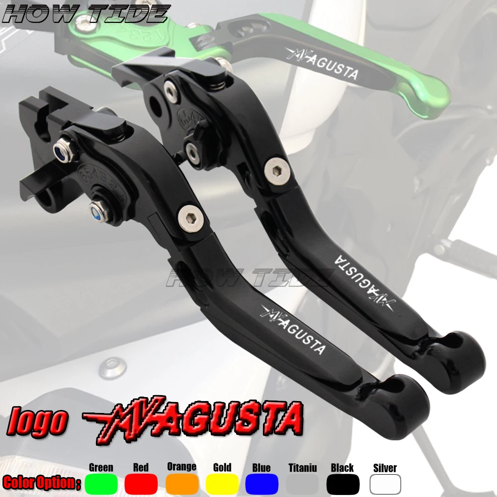 Motorcycle Folding Extendable CNC Moto Adjustable Clutch Brake Levers For MV Agusta Brutale 750/800/910/989R/1078RR | Автомобили и