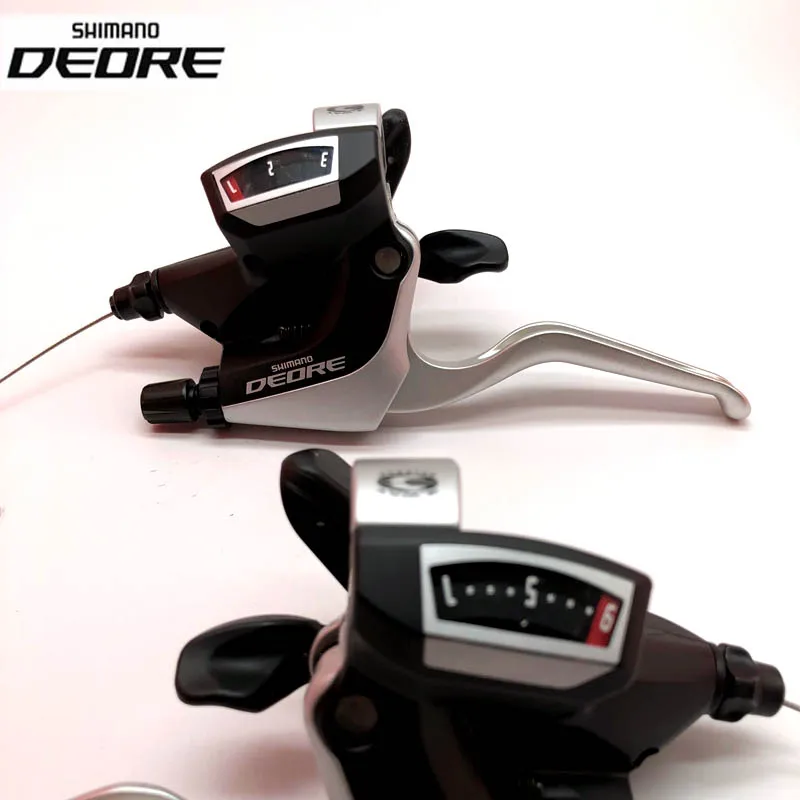 SHIMANO Deore الدراجة الجبلية MTB شيفتر ST-M590 3*9 27 سرعة دراجة أجزاء التبديل derailleur علبة التروس الملتصقة DIP التوصيل المجاني