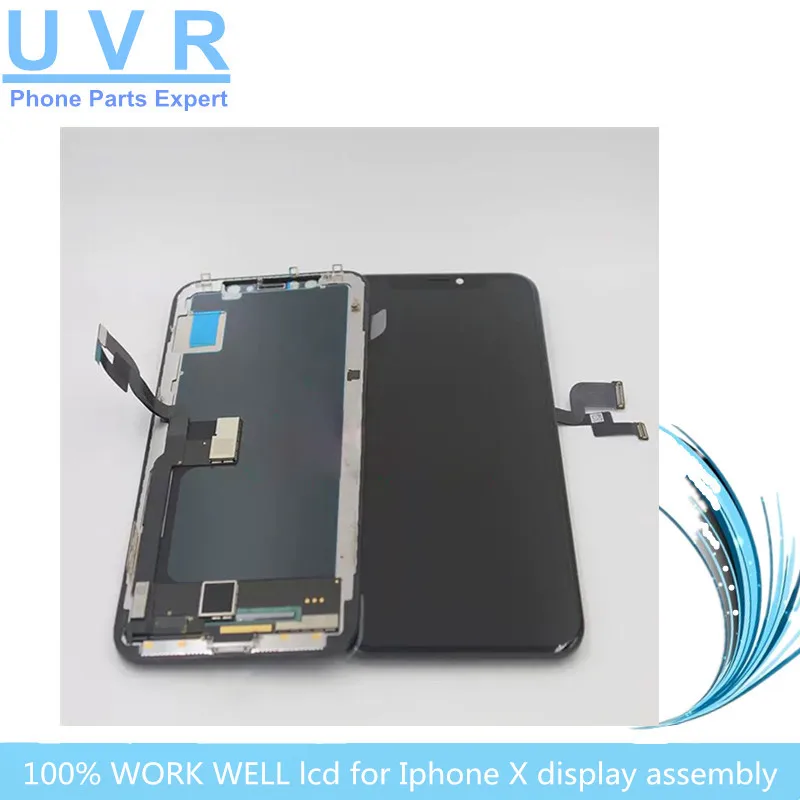 

New 100% work well LCD Display For iPhoneX LCDs Screen 3D Touch Screen Digitizer Assembly Replacement Parts free tool