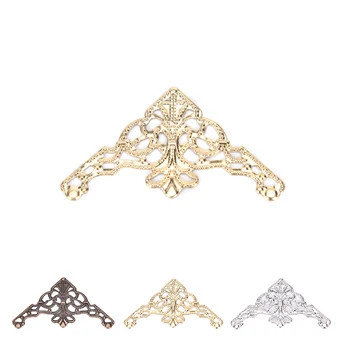 

12PCS DIY Decorative Metal Corners For Books Scrapbooking Photo Albums Menus Crafts 31*31mm