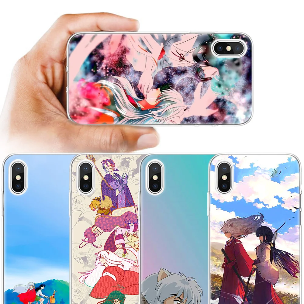 

Inuyasha Pattern Case Coque for Apple iPhone 11 11Pro X XR XS Max 7 8 6 6S 5 5C 5S SE Plus 7Plus 8Plus 6P 7+ 8+ Ultra-thin Cover