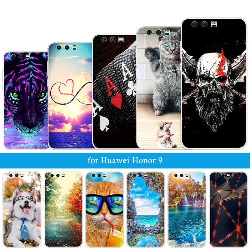 5 15 дюймов для Huawei Honor 9 защитный чехол Ультратонкий Мягкий ТПУ телефона заказной