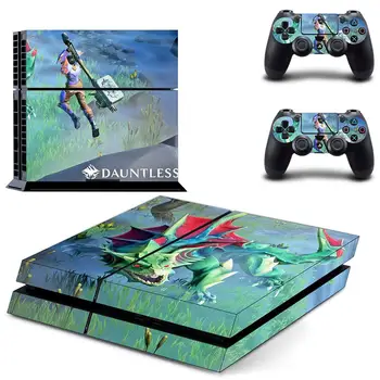 

Game Dauntless PS4 Skin Sticker Decal Vinyl for Sony Playstation 4 Console and Controllers PS4 Skin Sticker