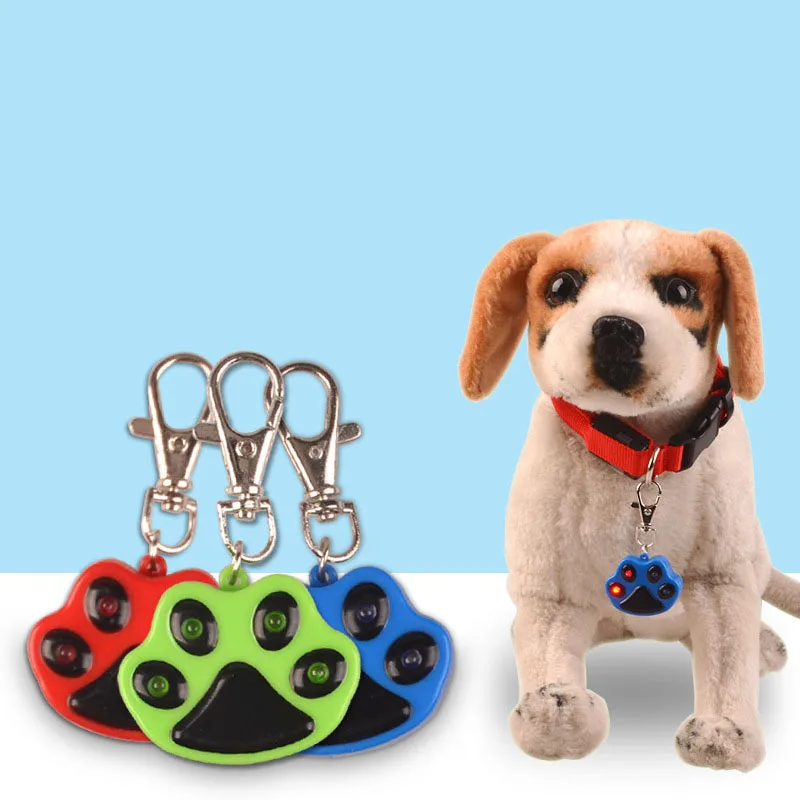 

New Dog Collar Claw Fascinating Pet Dog for Cat Puppy LED Flashing Collar Safe Night Light Pendant Chain Dog Accessories BS