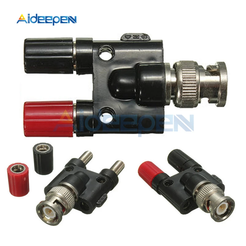 Test, Measurement & Inspection Leads & Probes BNC Female Jack to Dual 4mm Banana Male Plug RF