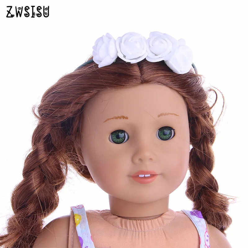 Set of 3 Clip in Hair Pieces Fits 18/" American Girl Dolls