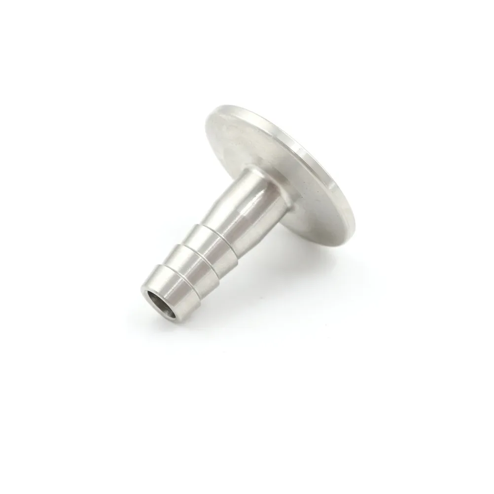 1PC Flange Barb Adapter Promotion Stainless Steel KF25-13 Flange To 12.7mm Hose Barb Adapter For Vacuum