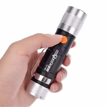 

1000LM Cree Q5 Tactical LED Flashlight Bright Torch Lamp Power Light Camping AAA wholesales 2017 NOJ05
