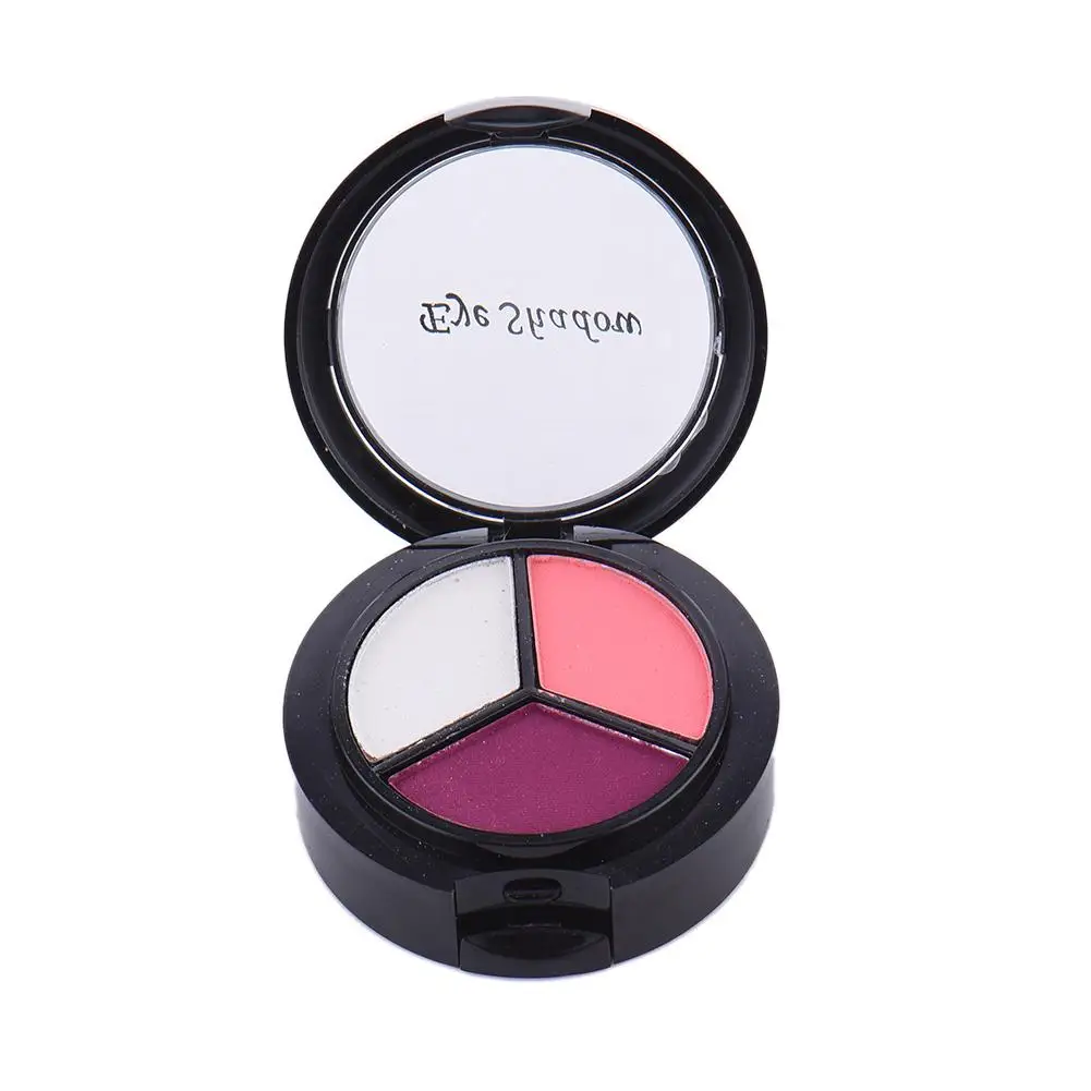

3-Color Eyeshadow Nude Makeup Coastal Scents For Women Smooth And Delicate Texture Long-lasting Shiny Eyes Quick Delivery