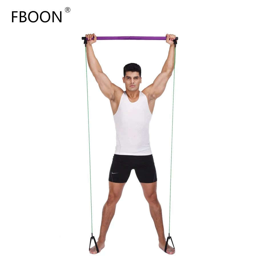 FBOON Multifunction Elastic Resistance Band Fitness Rope Fitness