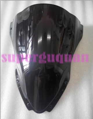 С двигателем внутреннего сгорания для Kawasaki ZX-10R ZX10R ZX 10R, 16, 17, 18, moto rcycle/moto rbike лобовое стекло/Ветровое стекло высокого качества - Цвет: Black
