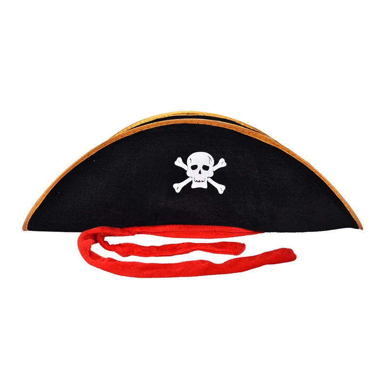 Череп Кепки Caribbean Corsair шляпа вечерние поставляет взрослых пиратская шляпа череп костюм пирата маскарадный hlooween вечерние аксессуары
