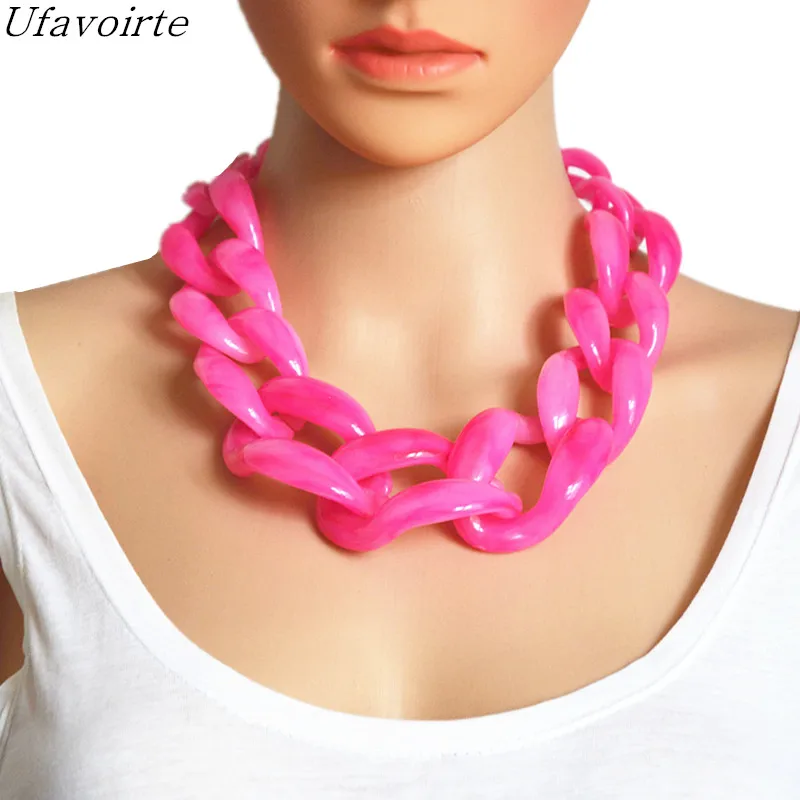 Женское Ожерелье чокер Ufavoirte Boho готическое ожерелье из смолы новинка 2018|gothic necklaces