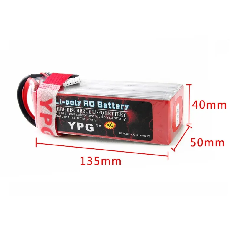 YPG019BT42000mAH 22.2V 40C 6S