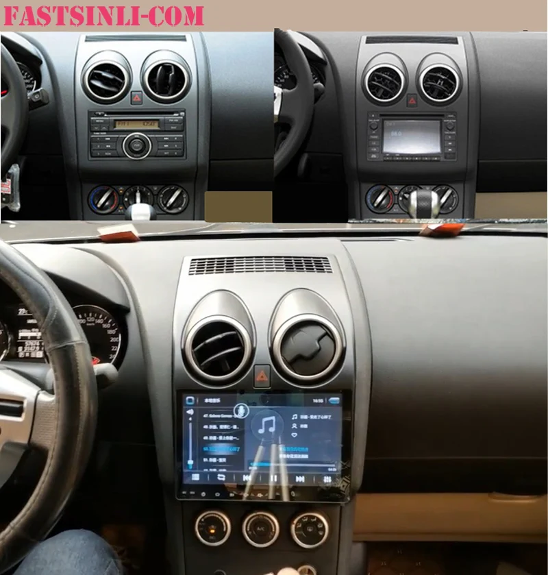 Android8 мультимедийный плеер для Nissan Qashqai 2010 Dualis 2007- 9 дюймов Автомобильный Радио 2din четырехъядерный gps навигатор MP5 плеер