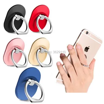 

Hopeboth 360 Rotating Metal Ring Mobile Phone Holder Universal Mount Finger for mobile phone finger grip Metal Lazy Stent