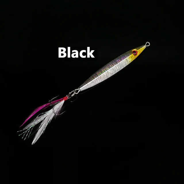 Hard Bait Fishing Lure Shore Jigging Spear Shape pesca Baits Flash Reflective Luminous Casting