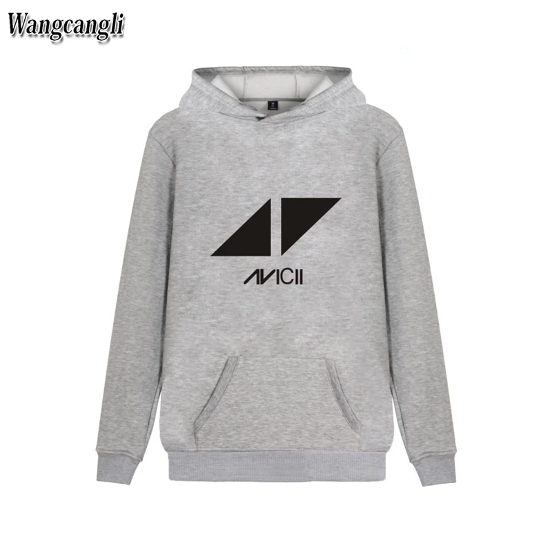 Толстовки DJ avicii для мужчин и женщин Повседневная Толстовка с длинным рукавом