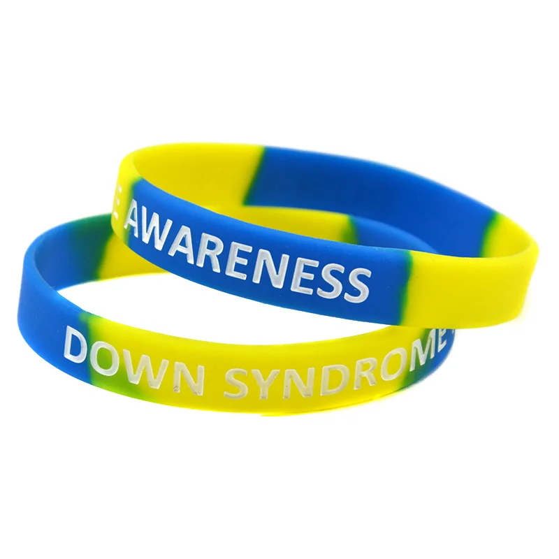 Us 1 5 25 Off Onebandahouse 1pc Down Syndrome Awareness Support Silicone Bracelet Motivation Wristband Subsection Color In Id Bracelets From Jewelry Us 1 5 25 Off Onebandahouse 1pc Down Syndrome Awareness Support Silicone Bracelet Motivation Wristband Subsection Color In Id Bracelets From Jewelry