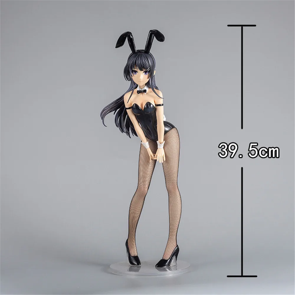 Anime Toys Rascal Does Not Dream of Bunny Girl Senpai Sakurajima Mai Sexy Girl Action Figure Doll Brinquedos Collectible Gift