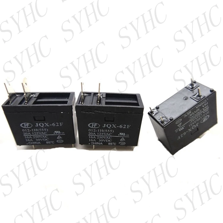Buy HONGFA relay JQX 62F 012 1H 16A 250VAC Water