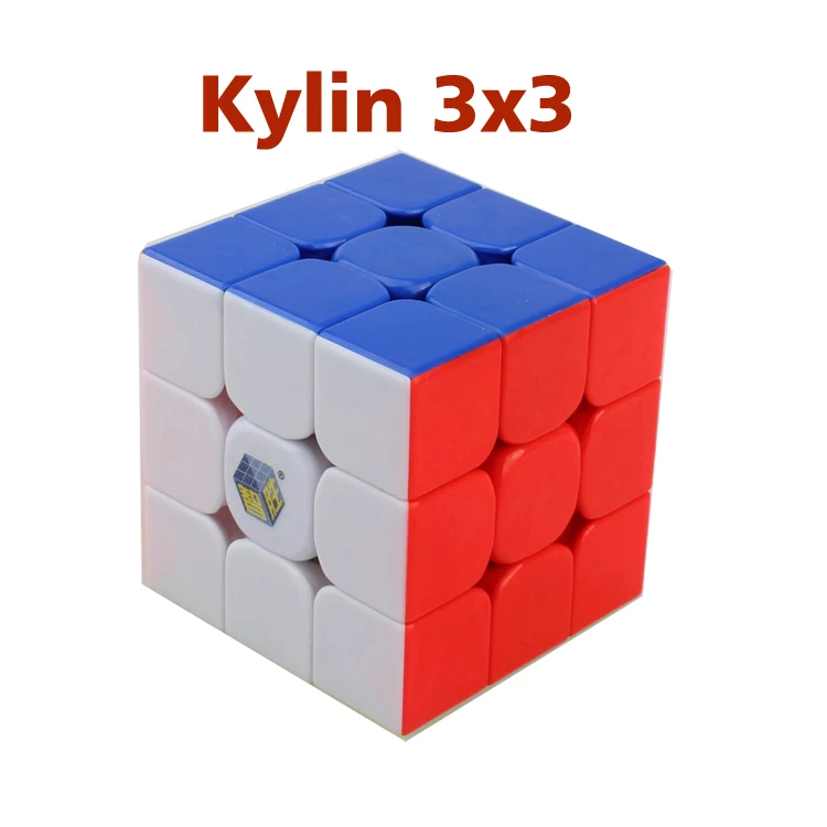 

CubeXYZ Yuxin Kylin 3*3 Stickerless Speed Cube Puzzle Gift Idea for X'mas Birthday Collector's cube