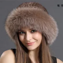 НОВАЯ шапка из натурального меха норки, женская шапка ручной работы, модные зимние головные уборы, H1901