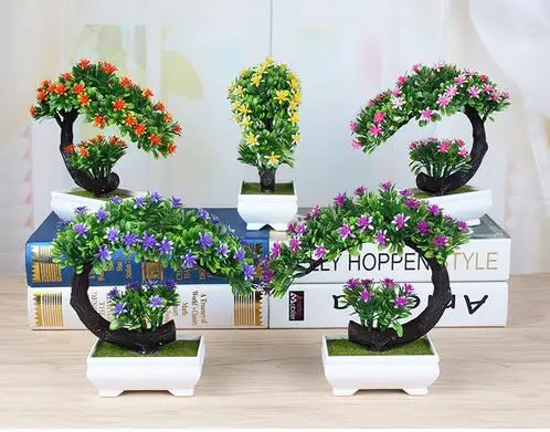 Nuovo Ornamenti Simulazione Fiore Albero Artificiale Bonsai Pianta Del Desktop Coperta Matrimonio Decorazione Natalizia Albero Pianta Verde Simulation Flowers Artificial Bonsai Plantsflower Flower Aliexpress