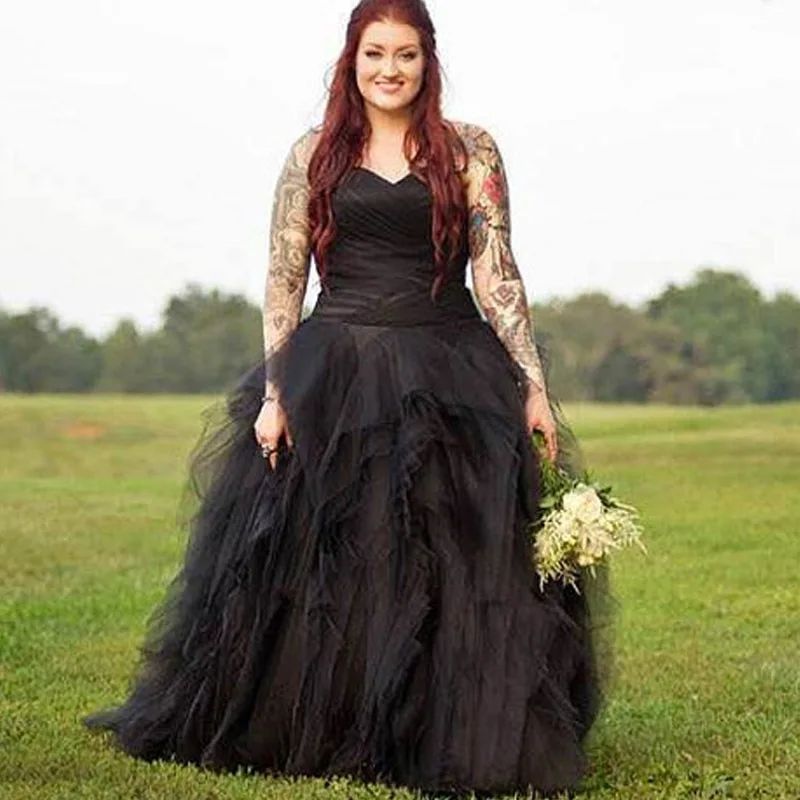 Wedding-Dress-Black-casamento-with-Tulle-Gorgeous-Custom-Made-Sweetheart-Neckline-gothic-vestidos-de-2017-boda