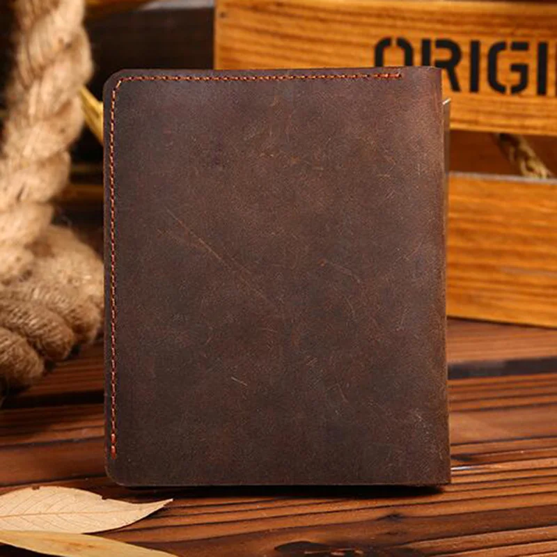 Кошелек OZUKO мужской из натуральной кожи короткий|leather men's wallet|genuine leather men walletsmall