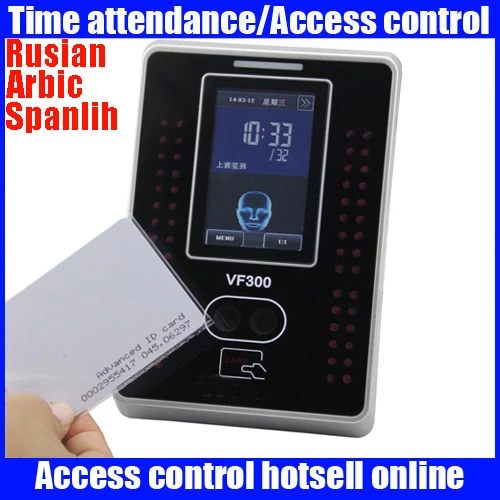 

Facial Recognition Face Detection High End Time Recording Office Attendance System VF300